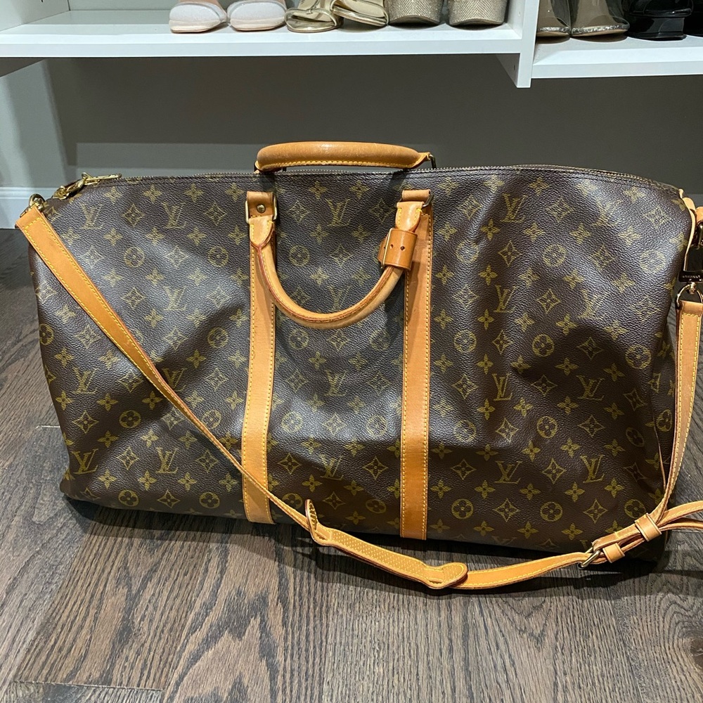 Louis Vuitton duffle bag